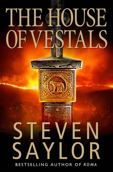 Couverture de The House of the Vestals par Steven Saylor