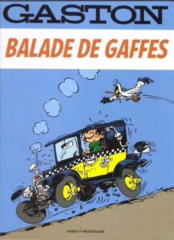 Couverture de GASTON Balade de gaffes