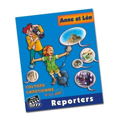 Couverture de ANNE ET LEO REPORTERS Livre de l'enfant