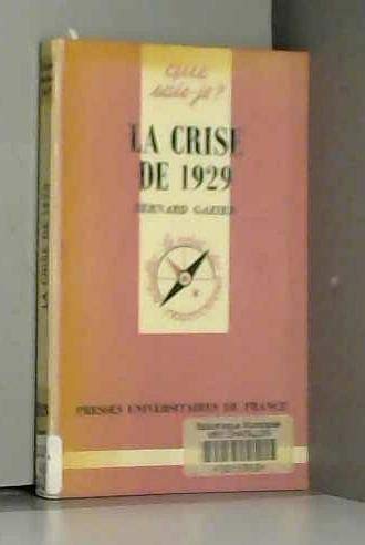 La Crise de 1929