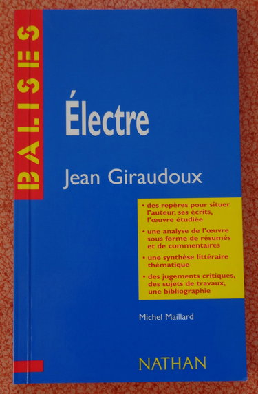 Electre, Jean Giraudoux