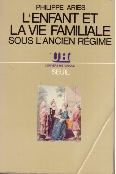 Couverture de L'enfant et la vie familiale sous l'ancien régime par Philippe Ariès