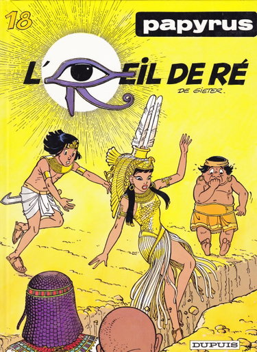 Couverture de Papyrus. Vol. 18. L'oeil de Ré