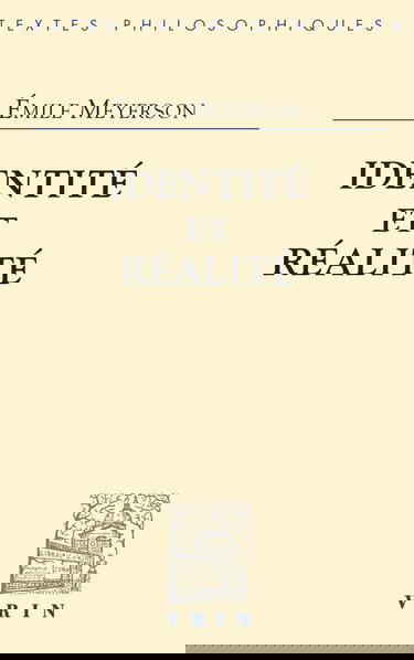 Identité et réalité