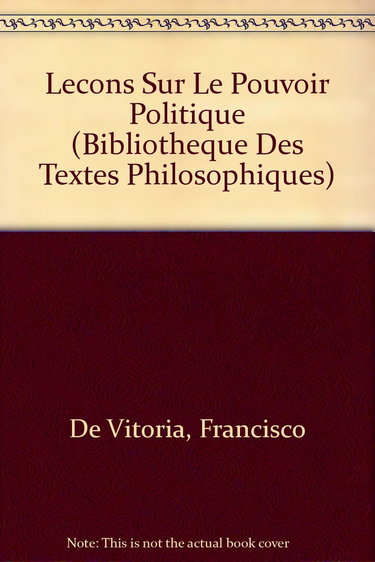 Leçon sur le pouvoir politique