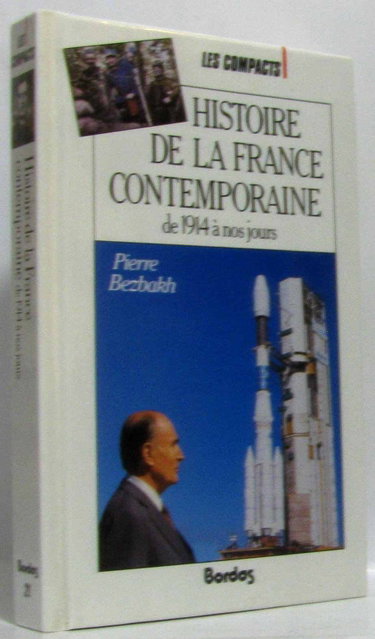 Couverture de Histoire de la France contemporaine de 1914 à nos jours