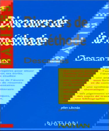 Discours de la méthode, de René Descartes