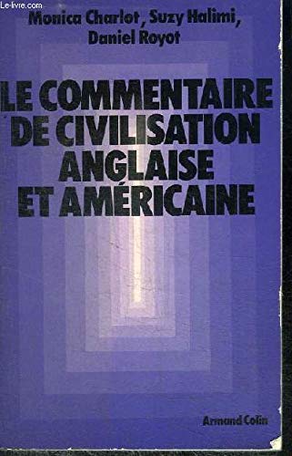 Le Commentaire de civilisation anglaise et américaine
