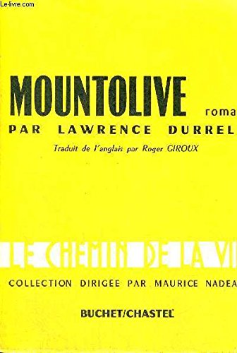 Couverture de Mountolive par Lawrence Durrell
