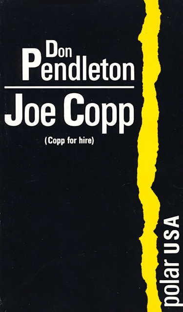 Couverture de Joe Copp : Copp for hire par Don Pendleton