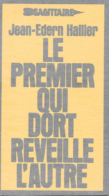 Couverture de Le Premier qui dort reveille l'autre