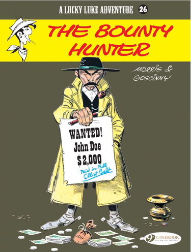 Couverture de Lucky Luke - tome 26 The Bounty Hunter (26)