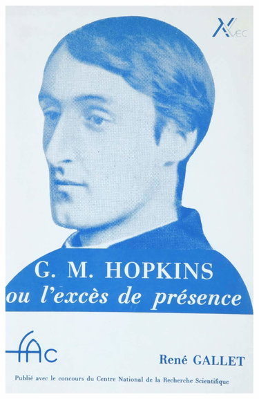Couverture de G.M. Hopkins ou l'Excès de présence