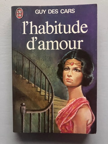 Couverture de L'habitude d'amour par Guy Des Cars