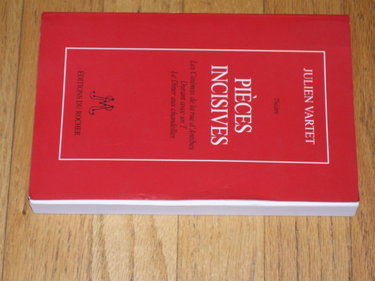 Couverture de Pièces incisives