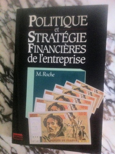 Couverture de Politique et stratégie financières de l'entreprise par Marc Roche