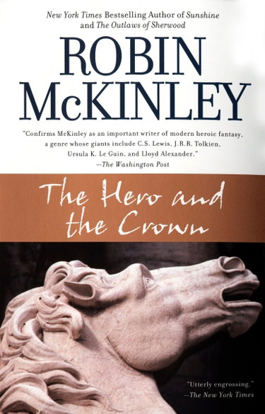 Couverture de The Hero and the Crown par Robin McKinley