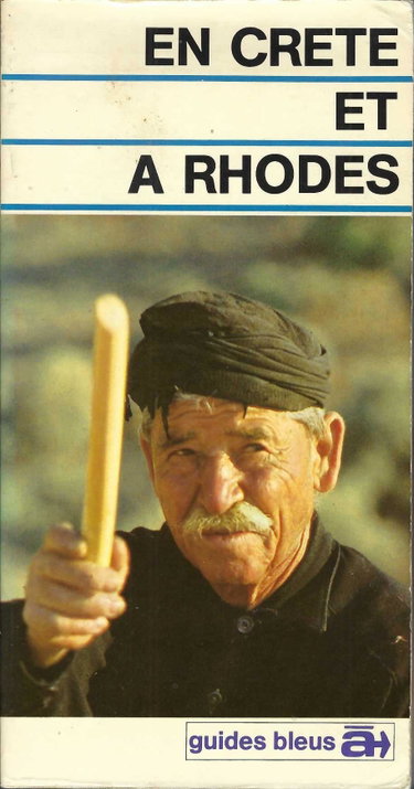 Couverture de En Crête et à Rhodes (Guides bleus à...)