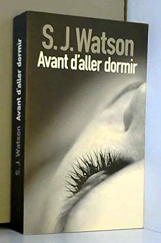 Couverture de Avant d'aller dormir
