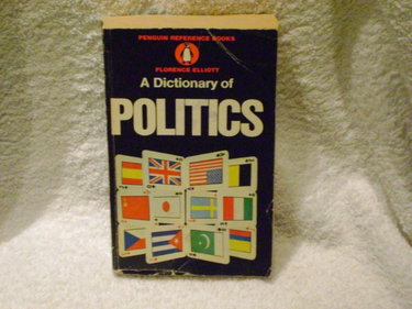 Couverture de DICTIONARY OF POLITICS (PENGUIN REFERENCE BOOKS)