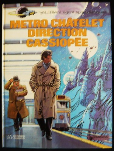 Valerian , n° 9 : Métro châtelet direction cassiopée