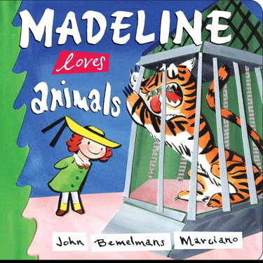 Couverture de Madeline Loves Animals