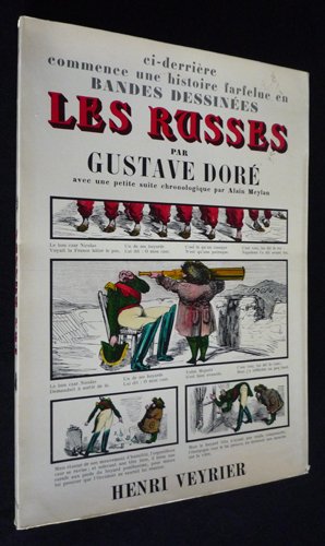 Couverture de Les Russes: Ou, Histoire dramatique, pittoresque et caricaturale de la Sainte Russie (Collection B.D) (French Edition)