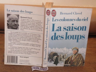 Couverture de La saison des loups par Bernard Clavel