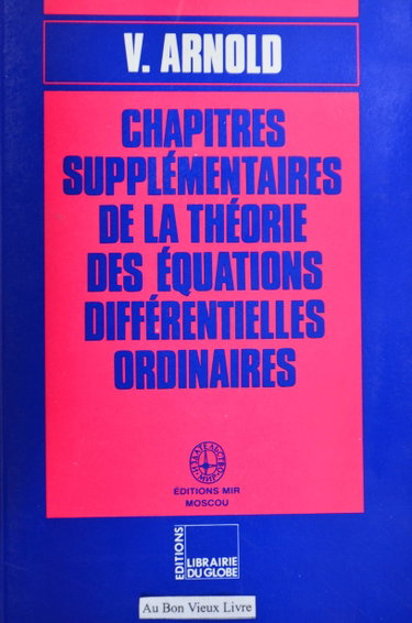 Couverture de Chapitres supplémentaires de la théorie des équations différentielles ordinaires