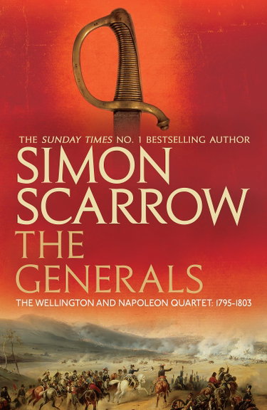 Couverture de The Generals (Wellington and Napoleon 2) par Simon Scarrow