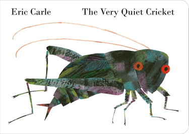 Couverture de Very Quiet Cricket Board par Eric Carle