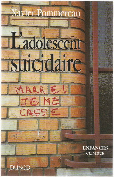 Couverture de L'adolescent suicidaire
