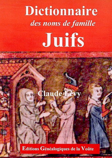 Couverture de Dictionnaire des noms de famille juifs