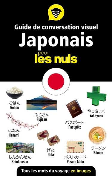 Couverture de Guide de conversation visuel japonais pour les nuls