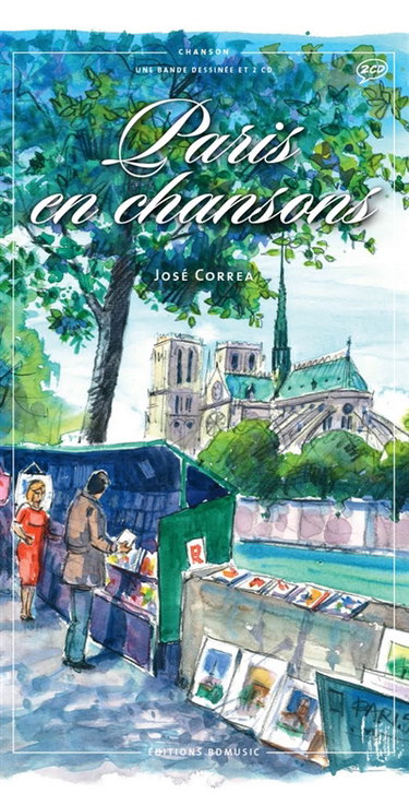 Couverture de Paris en chansons