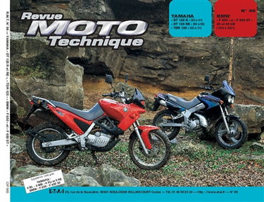 Couverture de Revue moto technique, n° 96.5. Yamaha DT 125R-RE-TDR/BMW F650 (93-97) par Collectif
