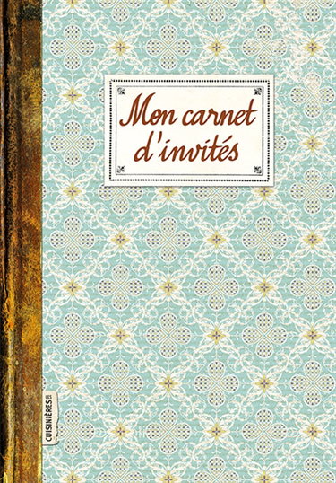 Couverture de Mon carnet d'invités
