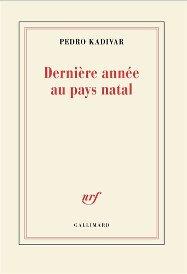 Couverture de Dernière année au pays natal