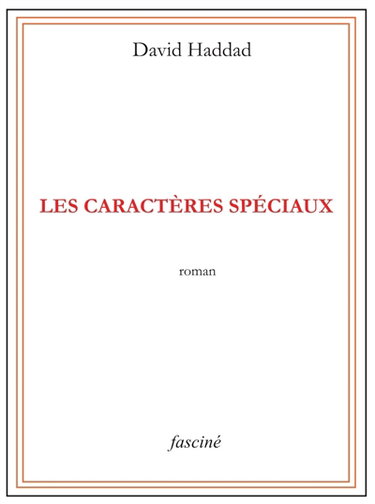 Couverture de Les caractères spéciaux