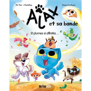 Couverture de Ajax et sa bande. Vol. 1. Et plumes si affinités...