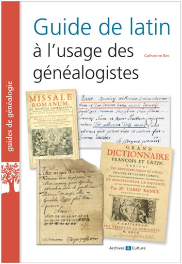Couverture de Guide de latin à l'usage des généalogistes