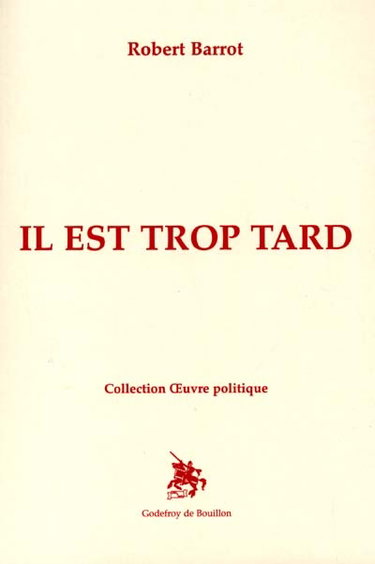 Couverture de Il est trop tard