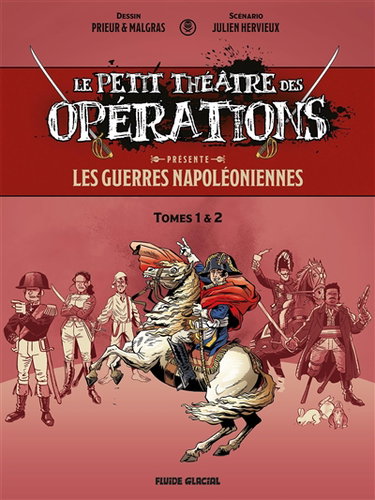 Couverture de Le petit théâtre des opérations présente : les guerres napoléoniennes : écrin t01 et t02