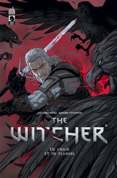 Couverture de The witcher. Vol. 2. De chair et de flamme