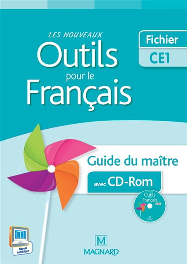 Couverture de Les nouveaux outils pour le français CE1 : guide du maître avec CD-ROM