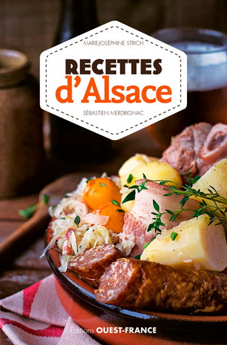 Couverture de Recettes d'Alsace