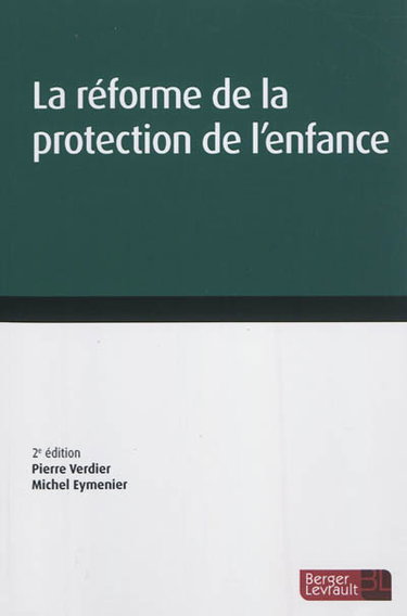 Couverture de La réforme de la protection de l'enfance