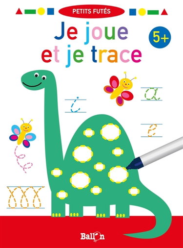 Couverture de Je joue et je trace : 5+