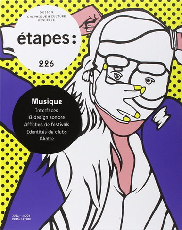 Couverture de Etapes : design graphique & culture visuelle, n° 226. Musique par Collectif
