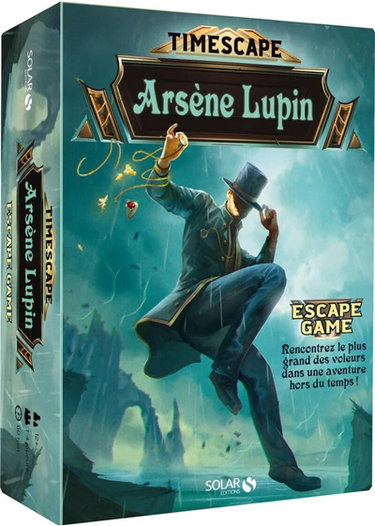 Couverture de Arsène Lupin : escape game : rencontrez le plus grand des voleurs !